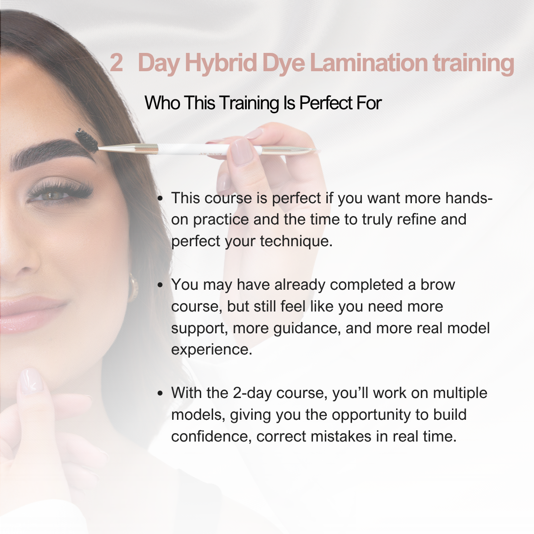 2 Day Hybrid Dye and Lamination Course