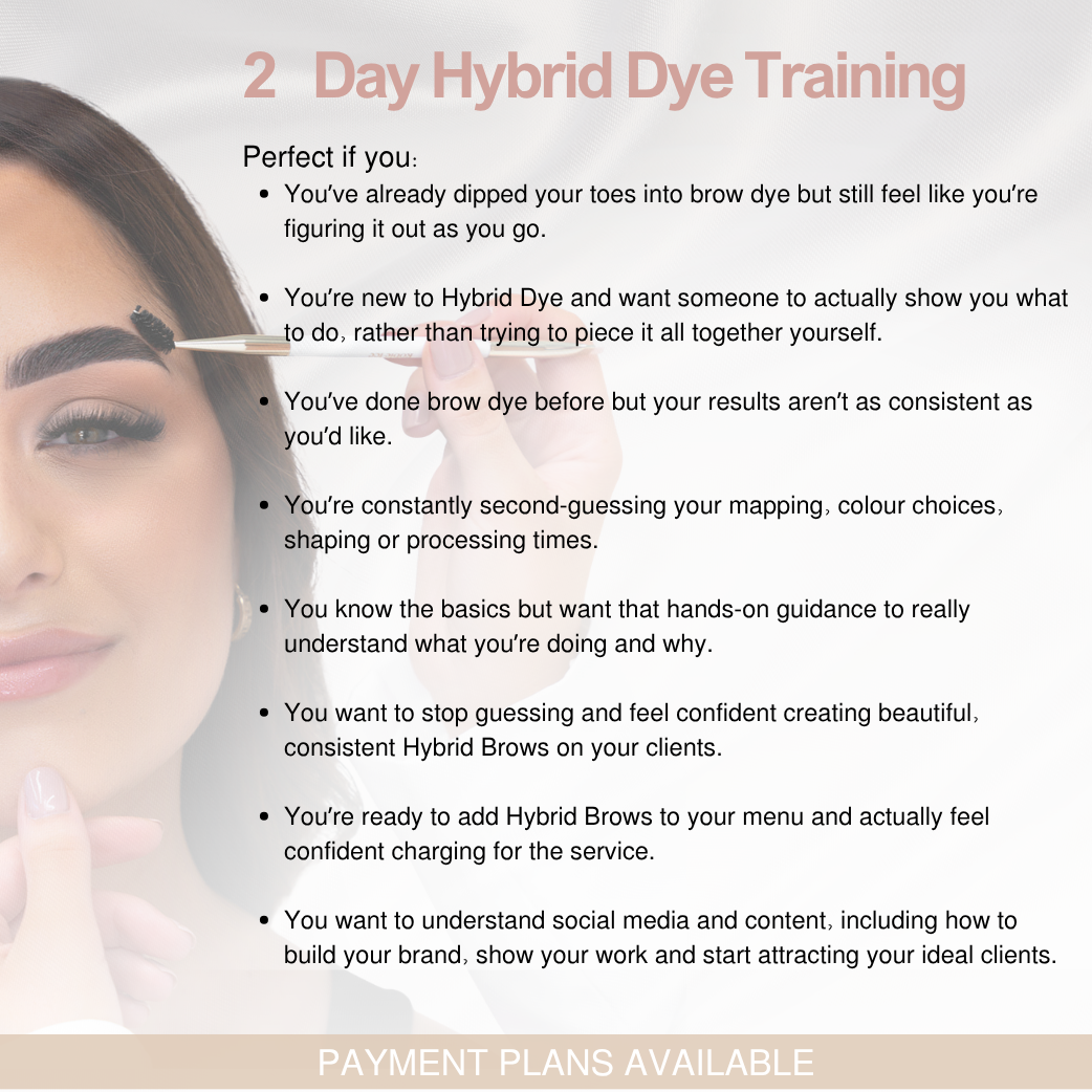 2-Day Hybrid Brow Course